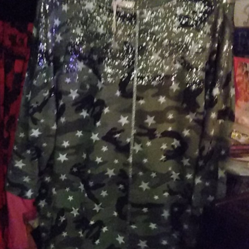 Camaflouge shirt dress
